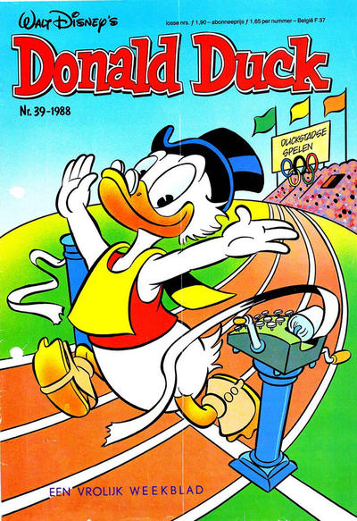 Cover for Donald Duck (Oberon, 1972 series) #39/1988
