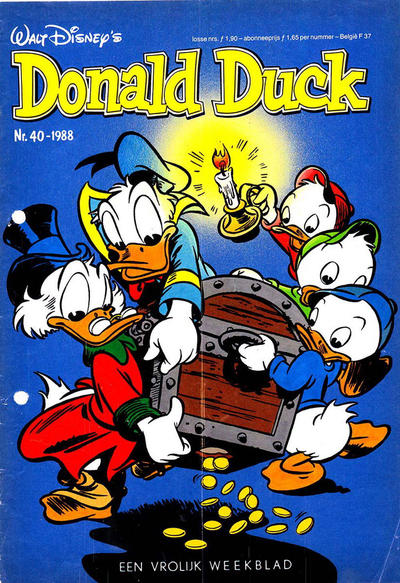 Cover for Donald Duck (Oberon, 1972 series) #40/1988