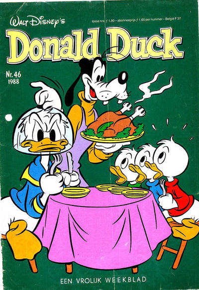 Cover for Donald Duck (Oberon, 1972 series) #46/1988