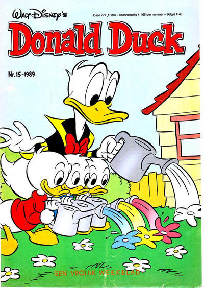 Cover for Donald Duck (Oberon, 1972 series) #15/1989