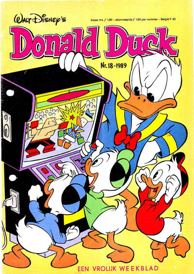 Cover for Donald Duck (Oberon, 1972 series) #18/1989