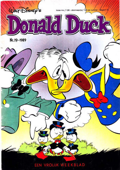 Cover for Donald Duck (Oberon, 1972 series) #19/1989