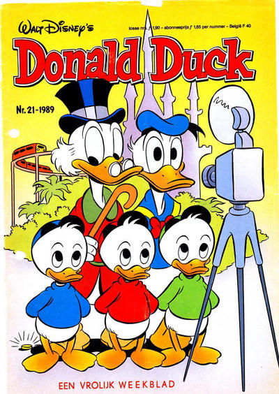 Cover for Donald Duck (Oberon, 1972 series) #21/1989