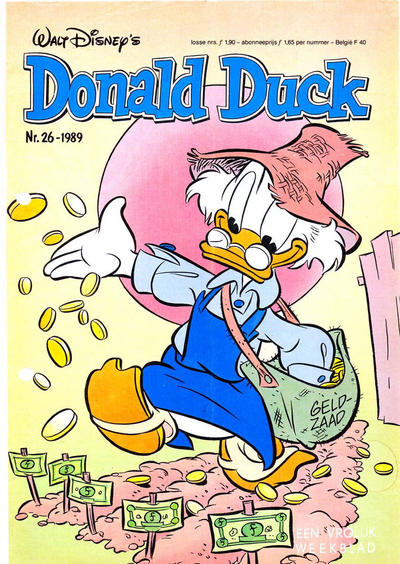 Cover for Donald Duck (Oberon, 1972 series) #26/1989