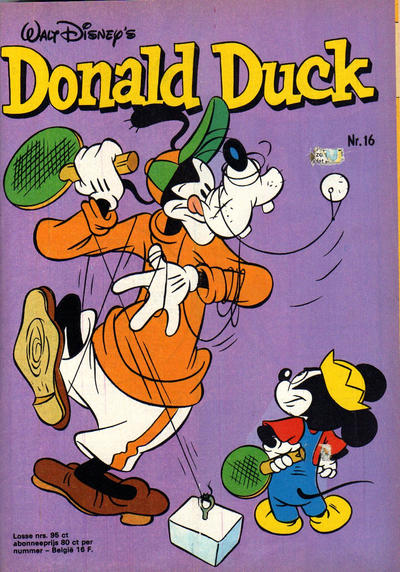 Cover for Donald Duck (Oberon, 1972 series) #16/1976