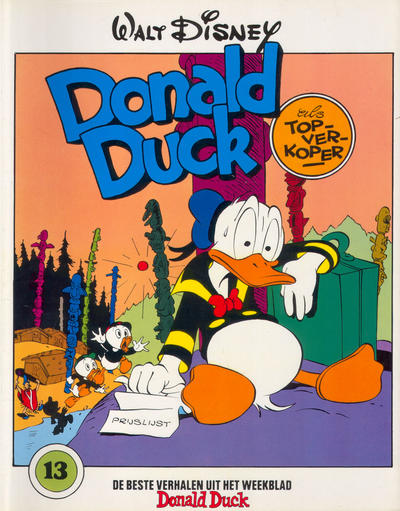 Cover for De beste verhalen van Donald Duck (Oberon, 1976 series) #13 - Als topverkoper [Eerste druk]