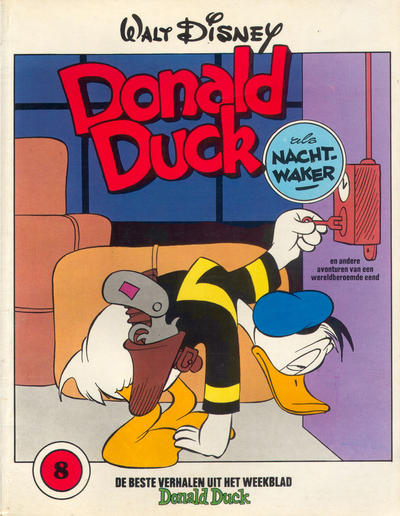 Cover for De beste verhalen van Donald Duck (Oberon, 1976 series) #8 - Als nachtwaker [Eerste Druk]