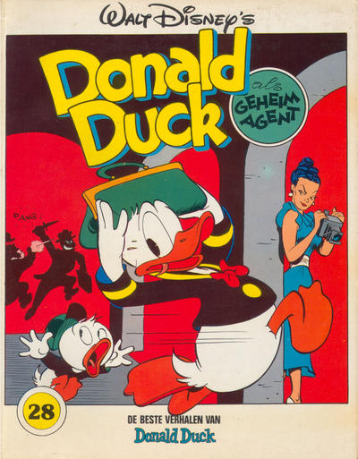 Cover for De beste verhalen van Donald Duck (Oberon, 1976 series) #28 - Als geheim agent