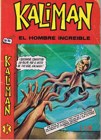 Cover for Kalimán El Hombre Increíble (Promotora K, 1965 series) #366