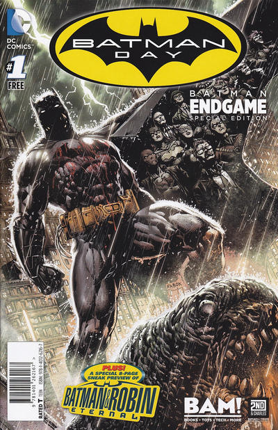 Cover for Batman Endgame: Special Edition (DC, 2015 series) #1 [Books a Million Cover]