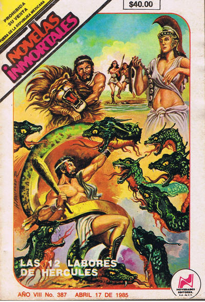 Cover for Novelas Inmortales (Novedades, 1977 series) #387