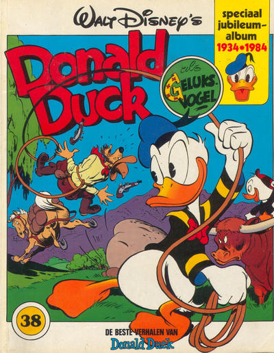 Cover for De beste verhalen van Donald Duck (Oberon, 1976 series) #38 - Als geluksvogel
