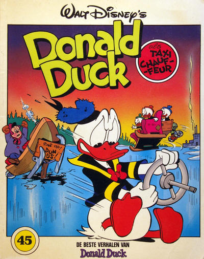 Cover for De beste verhalen van Donald Duck (Geïllustreerde Pers, 1985 series) #45 - Als taxichauffeur