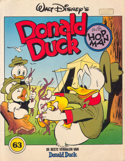 Cover for De beste verhalen van Donald Duck (Geïllustreerde Pers, 1985 series) #63 - Als hopman