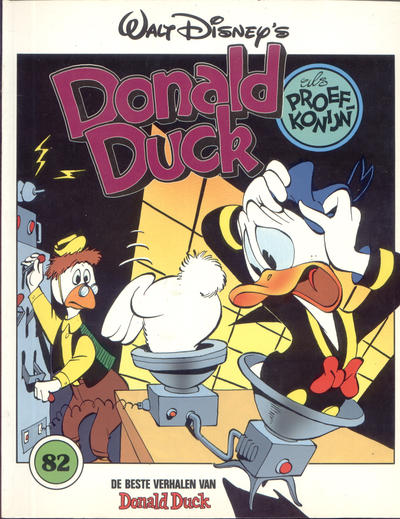 Cover for De beste verhalen van Donald Duck (Geïllustreerde Pers, 1985 series) #82 - Als proefkonijn