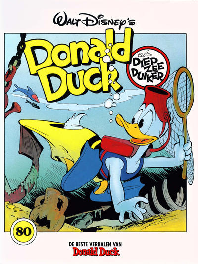 Cover for De beste verhalen van Donald Duck (Geïllustreerde Pers, 1985 series) #80 - Als diepzeeduiker