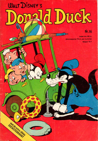 Cover for Donald Duck (Oberon, 1972 series) #16/1975