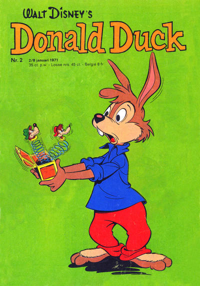 Cover for Donald Duck (Geïllustreerde Pers, 1952 series) #2/1971