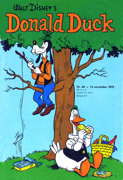Cover for Donald Duck (Geïllustreerde Pers, 1952 series) #46/1970