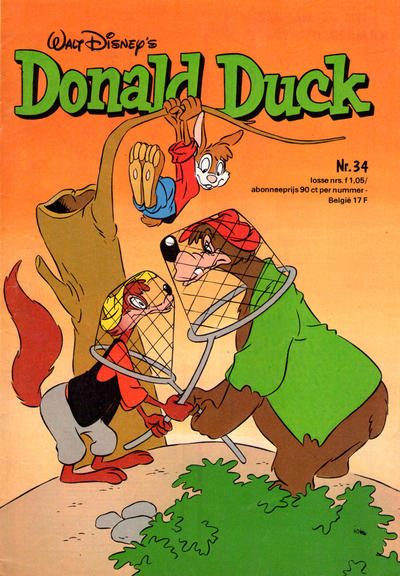 Cover for Donald Duck (Oberon, 1972 series) #34/1977
