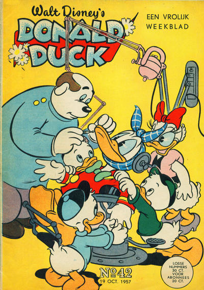 Cover for Donald Duck (Geïllustreerde Pers, 1952 series) #42/1957