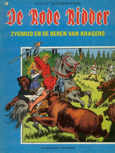 Cover for De Rode Ridder (Standaard Uitgeverij, 1959 series) #92 [zwartwit] - Zygmud en de beren van Kragero