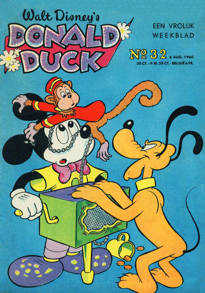 Cover for Donald Duck (Geïllustreerde Pers, 1952 series) #32/1960