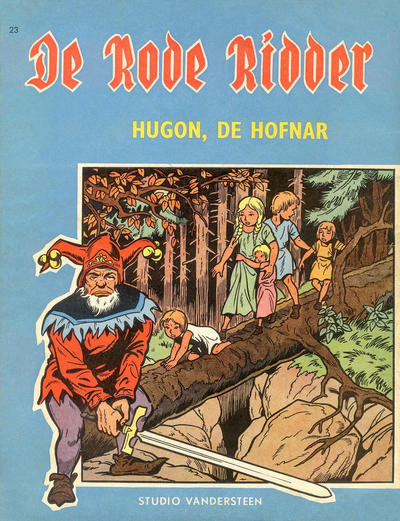 Cover for De Rode Ridder (Standaard Uitgeverij, 1959 series) #23 [zwartwit] - Hugon, de hofnar