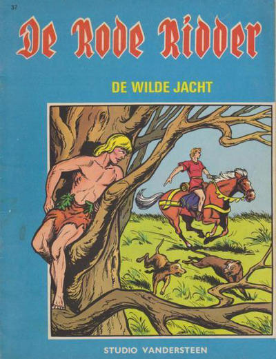 Cover for De Rode Ridder (Standaard Uitgeverij, 1959 series) #37 [zwartwit] - De wilde jacht [Eerste druk]