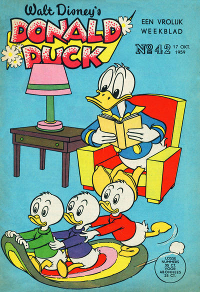 Cover for Donald Duck (Geïllustreerde Pers, 1952 series) #42/1959