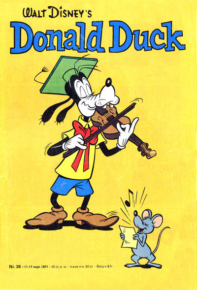 Cover for Donald Duck (Geïllustreerde Pers, 1952 series) #38/1971