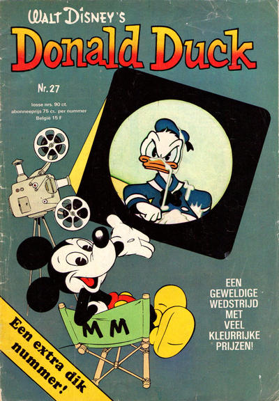 Cover for Donald Duck (Oberon, 1972 series) #27/1975
