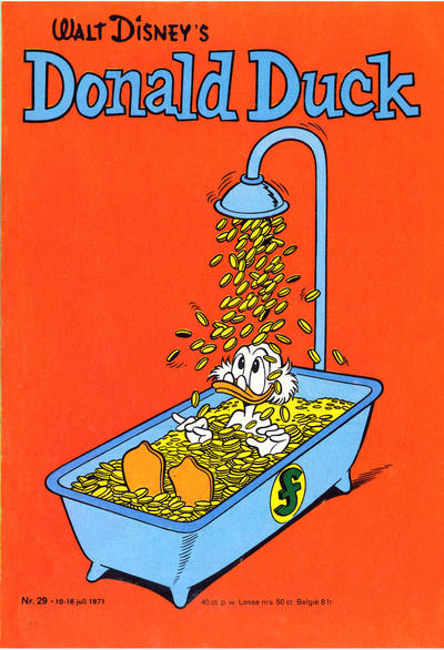 Cover for Donald Duck (Geïllustreerde Pers, 1952 series) #29/1971