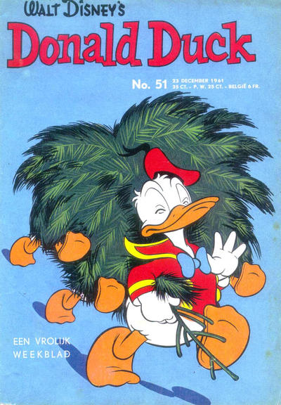Cover for Donald Duck (Geïllustreerde Pers, 1952 series) #51/1961