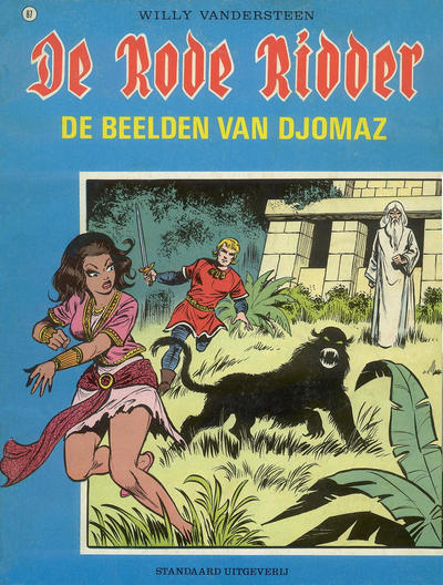 Cover for De Rode Ridder (Standaard Uitgeverij, 1959 series) #87 [zwartwit] - De beelden van Djomaz