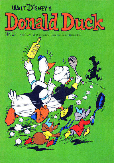 Cover for Donald Duck (Geïllustreerde Pers, 1952 series) #27/1970