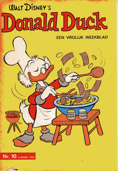 Cover for Donald Duck (Geïllustreerde Pers, 1952 series) #10/1965