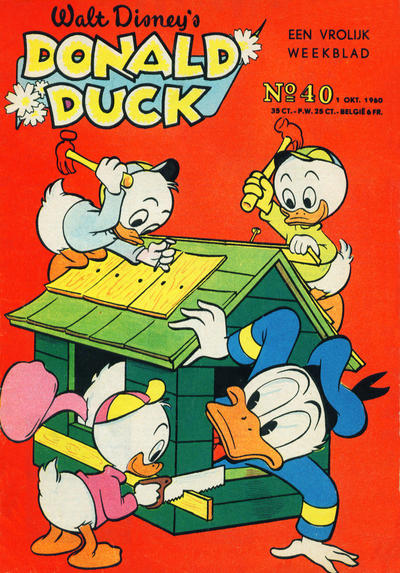 Cover for Donald Duck (Geïllustreerde Pers, 1952 series) #40/1960