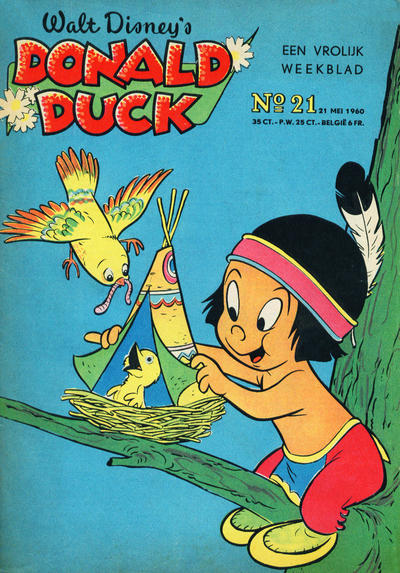Cover for Donald Duck (Geïllustreerde Pers, 1952 series) #21/1960