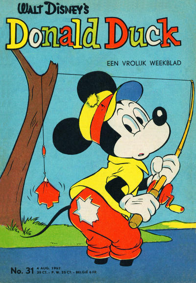 Cover for Donald Duck (Geïllustreerde Pers, 1952 series) #31/1962