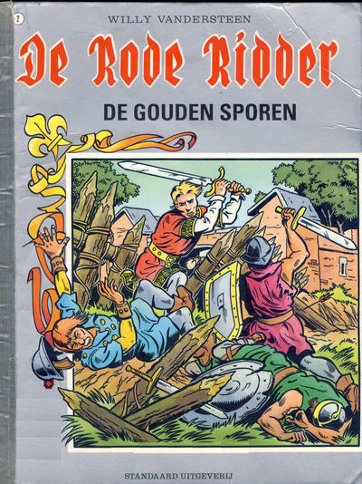 Cover for De Rode Ridder (Standaard Uitgeverij, 1959 series) #2 [kleur] - De gouden sporen
