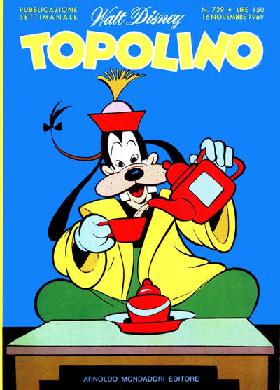 Cover for Topolino (Mondadori, 1949 series) #729