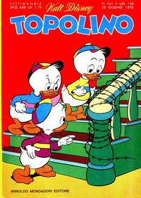 Cover Thumbnail for Topolino (Mondadori, 1949 series) #761