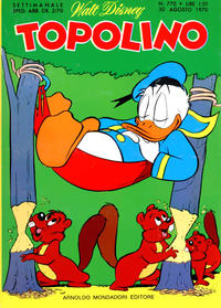 Cover Thumbnail for Topolino (Mondadori, 1949 series) #770