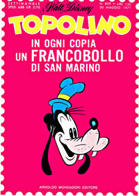 Cover Thumbnail for Topolino (Mondadori, 1949 series) #809
