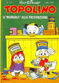 Cover Thumbnail for Topolino (Mondadori, 1949 series) #1521