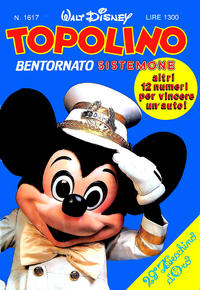 Cover Thumbnail for Topolino (Mondadori, 1949 series) #1617