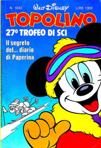Cover Thumbnail for Topolino (Mondadori, 1949 series) #1630