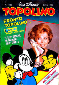 Cover Thumbnail for Topolino (Mondadori, 1949 series) #1633