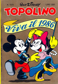 Cover for Topolino (Mondadori, 1949 series) #1570
